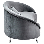 Диван с мягкой обивкой из ткани серый Ethan Sofa варинант исполнения - 1 | Loft Concept в Брянске