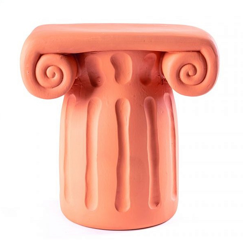 Приставной столик Seletti Capitello Терракотовый Приставной столик Seletti Capitello Терракотовый в Брянске | Loft Concept