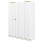 Шкаф белый четырёхдверный для одежды Antique Order варинант исполнения - 2 | Loft Concept в Брянске