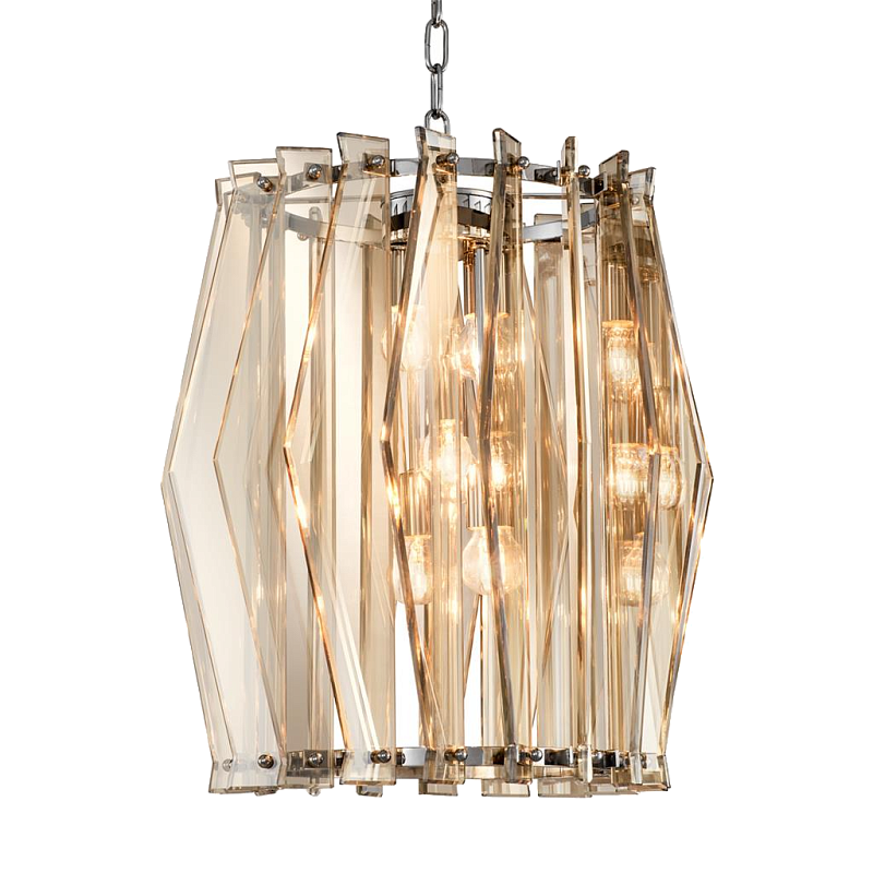 Люстра Chandelier Twist Никель Золотой Люстра Chandelier Twist Никель Золотой в Брянске | Loft Concept