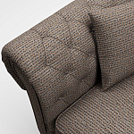 Мебельная ткань Шенилл коричневый цвет 142 см T4-55 варинант исполнения - 9 | Loft Concept в Брянске