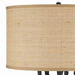 Торшер с цилиндрическим абажуром на каркасе в виде корня растения Curling Light варинант исполнения - 2 | Loft Concept в Брянске