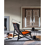 Дизайнерское кресло с подлокотниками из массива дерева Gio Ponti D.156.3 Armchair варинант исполнения - 2 | Loft Concept в Брянске