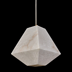 Подвесной светильник с фигурным плафоном Stone Prism варинант исполнения - 6 | Loft Concept в Брянске