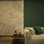 Барельеф PORTRAIT варинант исполнения - 2 | Loft Concept в Брянске