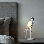 Настольная лампа в виде попугая White Parrot Table Lamp варинант исполнения - 2 | Loft Concept в Брянске