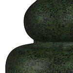 Настольная лампа зеленая с тканевым абажуром Splashes of Green Moss варинант исполнения - 1 | Loft Concept в Брянске