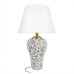 Настольная лампа с цветочной росписью Lamp Flower Painting варинант исполнения - 6 | Loft Concept в Брянске