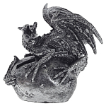Декоративная статуэтка Дракон Silver Dragon Statuette варинант исполнения - 3 | Loft Concept в Брянске