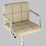 Барный стул с подлокотниками Honory Beige варинант исполнения - 7 | Loft Concept в Брянске