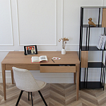 Стол письменный прямоугольный с 2-мя ящиками из массива дуба Type oak варинант исполнения - 8 | Loft Concept в Брянске