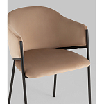 Стул Brace велюр капучино варинант исполнения - 2 | Loft Concept в Брянске