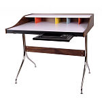 Письменный стол с 2-мя чёрными выдвижными ящиками и нишей с цветными разделителями Ballan варинант исполнения - 1 | Loft Concept в Брянске