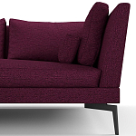 Мебельная ткань Шенилл фиолетовый цвет 138 см T4-27 варинант исполнения - 2 | Loft Concept в Брянске