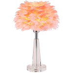Настольная лампа с перьями Plumage Pink Table Lamp варинант исполнения - 1 | Loft Concept в Брянске