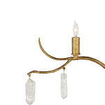 Бра с каркасом в виде веток усыпанных кристаллами Branches with Crystals варинант исполнения - 1 | Loft Concept в Брянске