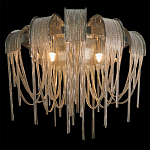 Бра с металиическими цепочками и дугообразными элементами Atlantis Chain варинант исполнения - 2 | Loft Concept в Брянске