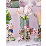 Ваза с птицами и цветами из фарфора с бронзовыми элементами Garden of Eden варинант исполнения - 5 | Loft Concept в Брянске