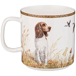 Кружка из фарфора с изображением фазанов и собаки 400 мл Hunting Porcelain Collection варинант исполнения - 1 | Loft Concept в Брянске