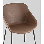 Стул Ashby экокожа светло-коричневый варинант исполнения - 3 | Loft Concept в Брянске