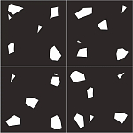 Плитка с узором Осколки варинант исполнения - 2 | Loft Concept в Брянске