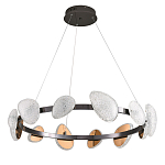 Люстра подвесная круглая с овальными плафонами Iona chandelier варинант исполнения - 5 | Loft Concept в Брянске