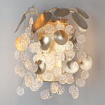 Бра с декоративными подвесками из прозрачного стекла в форме монеток FAIRYTREE Light варинант исполнения - 3 | Loft Concept в Брянске