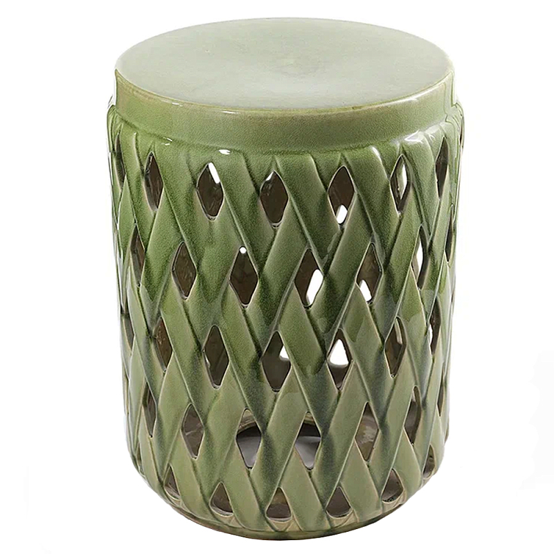 Керамический табурет Ceramic Chair Light Green Зеленый Керамический табурет Ceramic Chair Light Green Зеленый в Брянске | Loft Concept