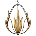 Люстра грушевидной формы с волнистыми листьями Foliage of Leaf Forms варинант исполнения - 3 | Loft Concept в Брянске