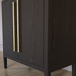 Современный Буфет Primo с 2 дверцами Темный орех варинант исполнения - 4 | Loft Concept в Брянске