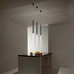 Подвсеной светильник светодиодный металлический цилиндрической формы Высота 80см Trumpet tube варинант исполнения - 9 | Loft Concept в Брянске