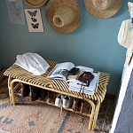 Скамья из ротанга Saveria Rattan Bench варинант исполнения - 8 | Loft Concept в Брянске