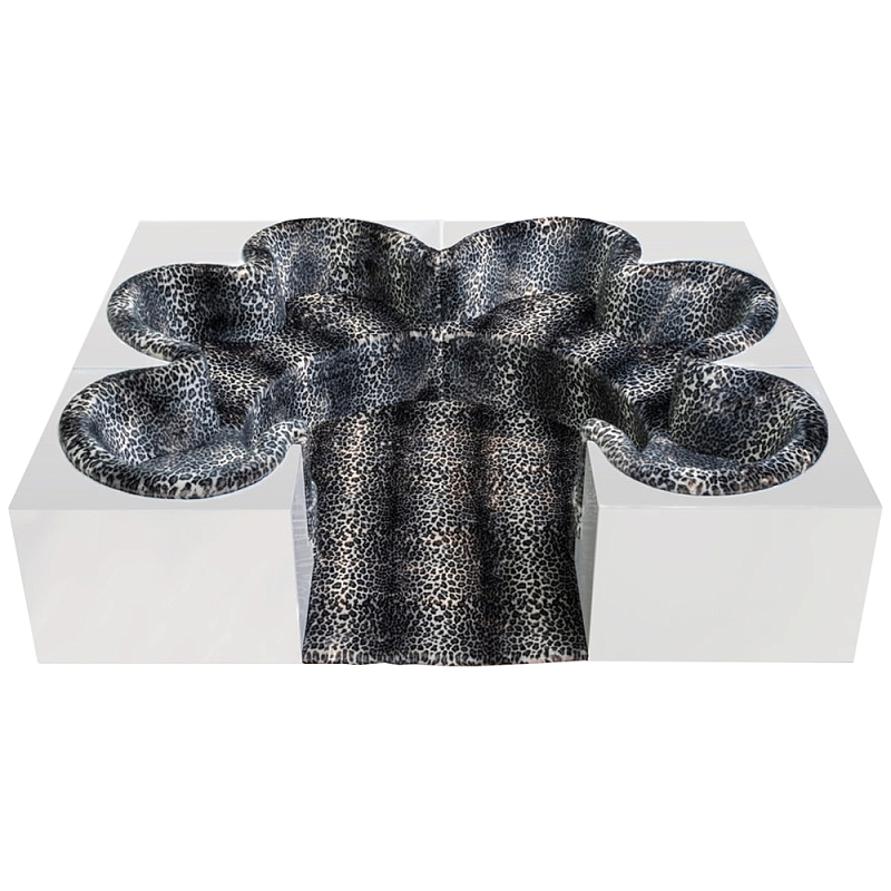 Дизайнерский модульный диван Poltronova Safari Sofa Белый Серый Бежевый в Брянске | Loft Concept 