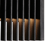 Светодиодное бра из металла черного цвета Delightfull варинант исполнения - 6 | Loft Concept в Брянске