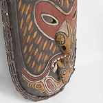 Деревянная расписная маска ручной работы Great Papuan Mask варинант исполнения - 2 | Loft Concept в Брянске