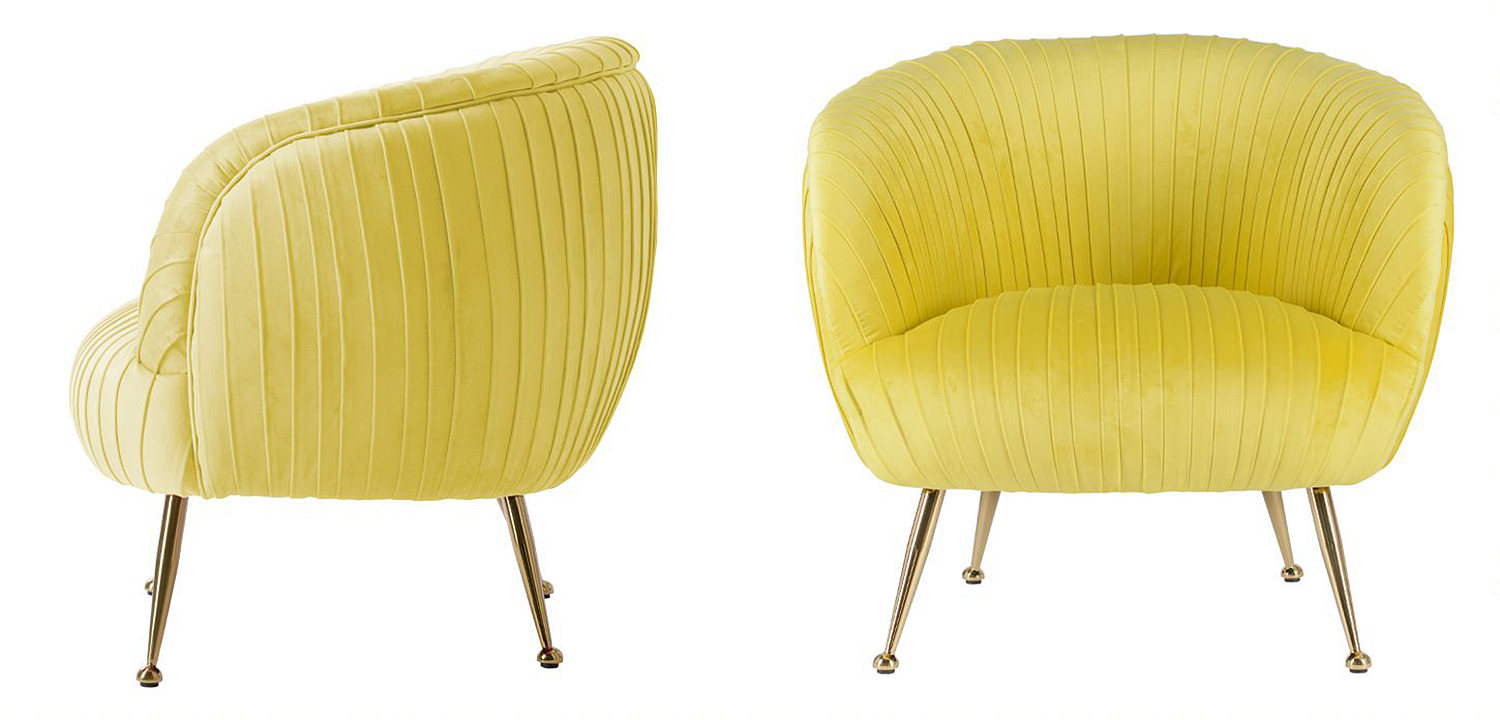 Кресло SOUFFLE CHAIR yellow Кресло SOUFFLE CHAIR yellow - Loft-Concept в Брянске