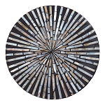 Столик с инкрустацией с перламутровым узором Dominic Black варинант исполнения - 2 | Loft Concept в Брянске