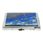 Портсигар с газовой зажигалкой из натурального камня Лазурит Stone Cigarettes Cases варинант исполнения - 5 | Loft Concept в Брянске