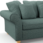 Мебельная ткань Шенилл бирюзовый цвет 138 см T4-31 варинант исполнения - 7 | Loft Concept в Брянске