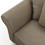 Мебельная ткань Шенилл коричневый цвет 138 см T4-21 варинант исполнения - 5 | Loft Concept в Брянске