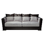 Элитарный современный диван Birmingham с кожаными вставками  варинант исполнения - 1 | Loft Concept в Брянске