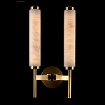 Бра с 2-мя цилиндрическими каменными плафонами Wand of Light варинант исполнения - 1 | Loft Concept в Брянске