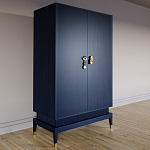 Платяной шкаф Elsa Dreams Blue с 2-мя фасадами варинант исполнения - 1 | Loft Concept в Брянске