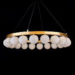 Люстра круглая с сферическими плафонами из натурального камня Phased Spheres варинант исполнения - 2 | Loft Concept в Брянске