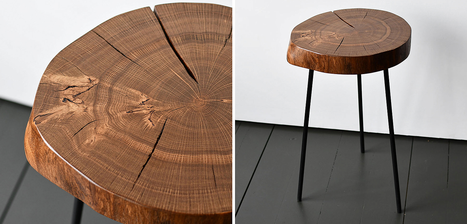 Приставной стол Plummer Industrial Metal Rust Side Table Приставной стол Plummer Industrial Metal Rust Side Table - Loft-Concept в Брянске