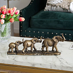 Композиция в виде семьи слонов Elephants Figurine варинант исполнения - 1 | Loft Concept в Брянске