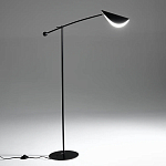Торшер с поворотным плафоном Aracea Black Floor Lamp варинант исполнения - 1 | Loft Concept в Брянске