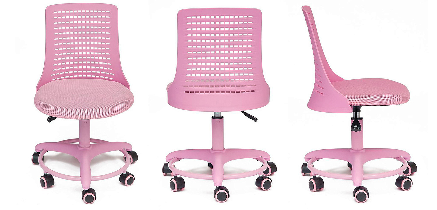 Кресло Bright Kiddie Office Chair pink Кресло Bright Kiddie Office Chair pink - Loft-Concept в Брянске