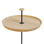 Pin журнальный столик из натурального дуба и бетона варинант исполнения - 1 | Loft Concept в Брянске