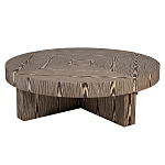 Столик журнальный круглый с полосатым узором Zebroids варинант исполнения - 6 | Loft Concept в Брянске